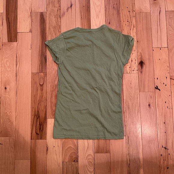 Green Griffin Fusion Qwertee T-Shirt - Picture 2 of 3